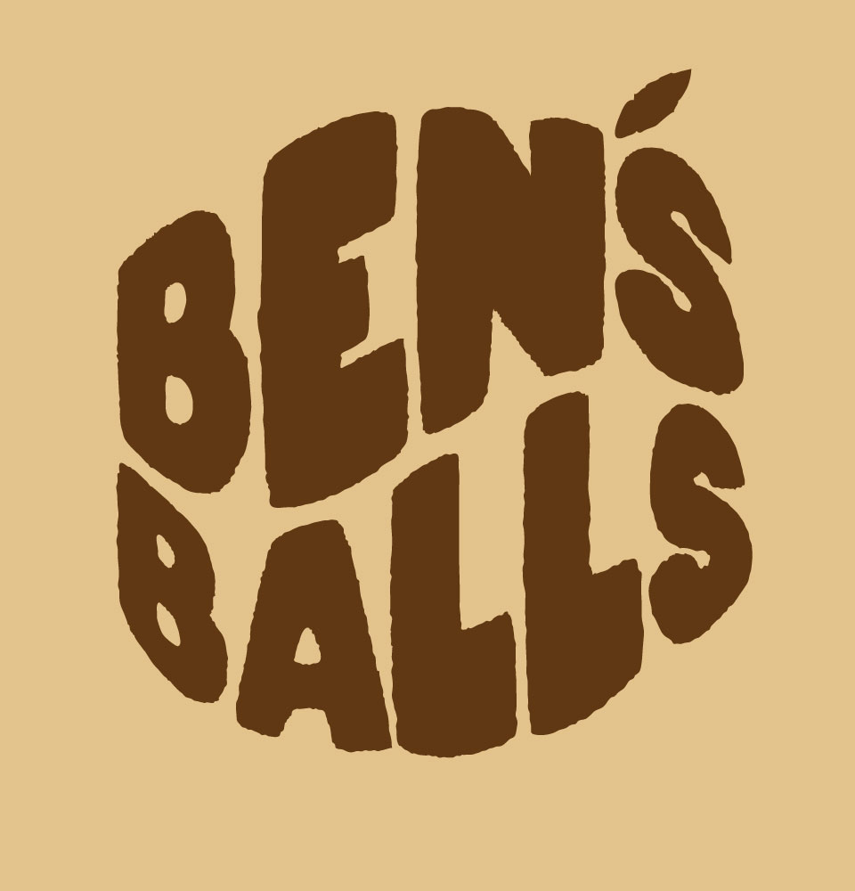 Bens Balls logo branding