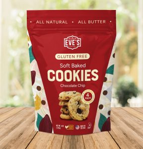 gluten free cookies packaging