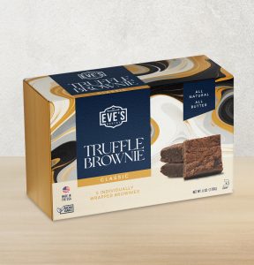 truffle brownie packaging